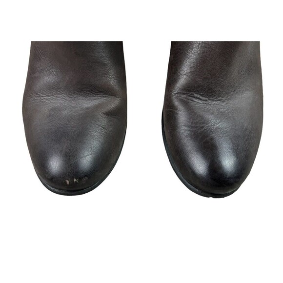 Josef Siebel Ankle Boots w Straps  Women's Size 37 / 6.5  Dark Taupe Leather - Picture 9 of 12